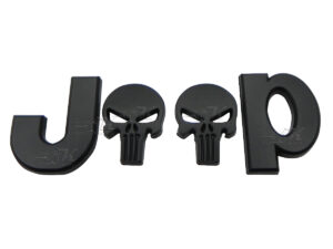 FABRICADO EN METAL, CUENTA CON ADHESIVO PARA SU INSTALACION, IDEAL PARA PERSONALIZAR TU JEEP, MEJORA SU APARIENCIA Y REEMPLAZA EL LOGO DESGASTADO PARA DARLE UNA IMAGEN MAS DINAMICA.