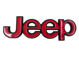 FABRICADO EN METAL, CUENTA CON ADHESIVO PARA SU INSTALACION, IDEAL PARA PERSONALIZAR TU JEEP, MEJORA SU APARIENCIA Y REEMPLAZA EL LOGO DESGASTADO PARA DARLE UNA IMAGEN MAS DINAMICA.