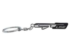 LLAVERO EDICION LIMITADA GT LINE COLOR NEGRO CON CROMO