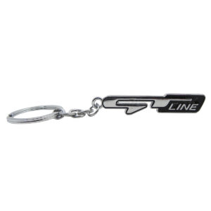 LLAVERO EDICION LIMITADA GT LINE COLOR NEGRO CON CROMO