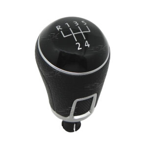 Reemplazo Original del pomo de la palanca de velocidades de vehiculos Volkswagen Beetle, Gol, Golf, Bora, Jetta, Vento, Up, Caddy. Fabricado en Plástico con terminaciones en metal.