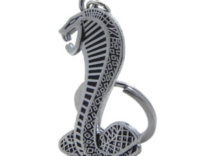 Llavero Edicion Limitada Edicion Mustang Shelby SVT CObra, hecho en metal, acabado plata, bandera USA, caidad garantizada.