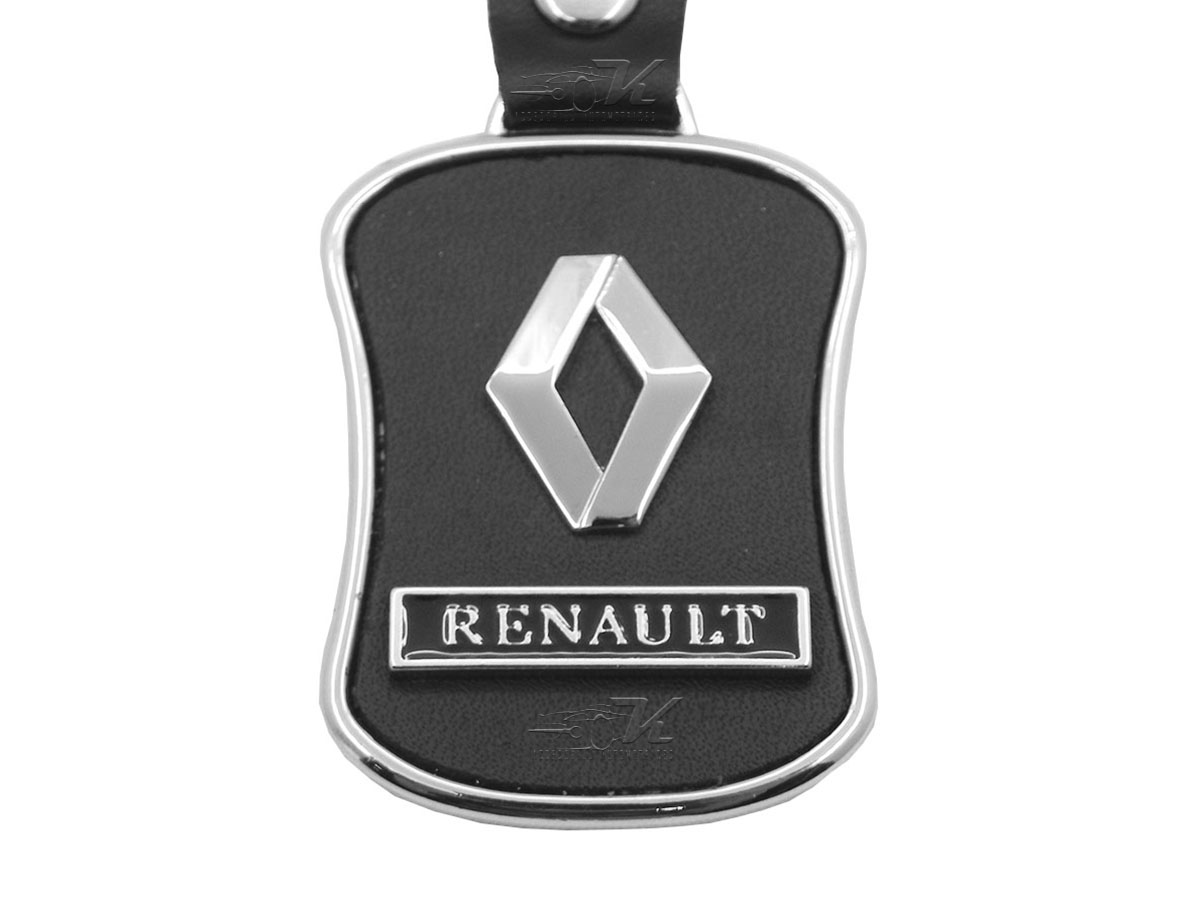 Llavero Renault de Lujo Vinipiel con Metal Cromado Uso Rudo y Alta Resistencia - Image 2