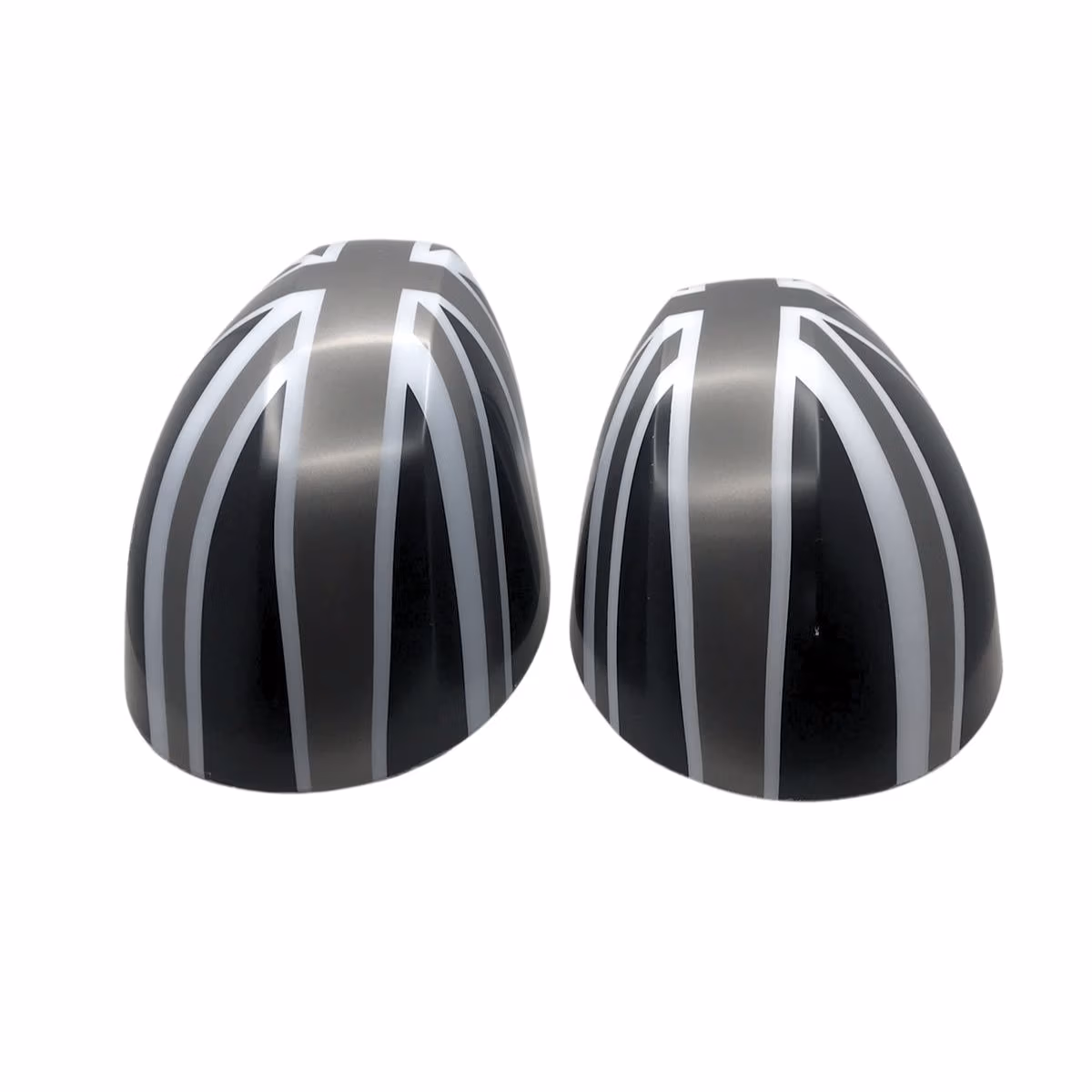 Set Cubre Espejos Union Jack Grey para Mini Cooper 2020-2025 - Image 3