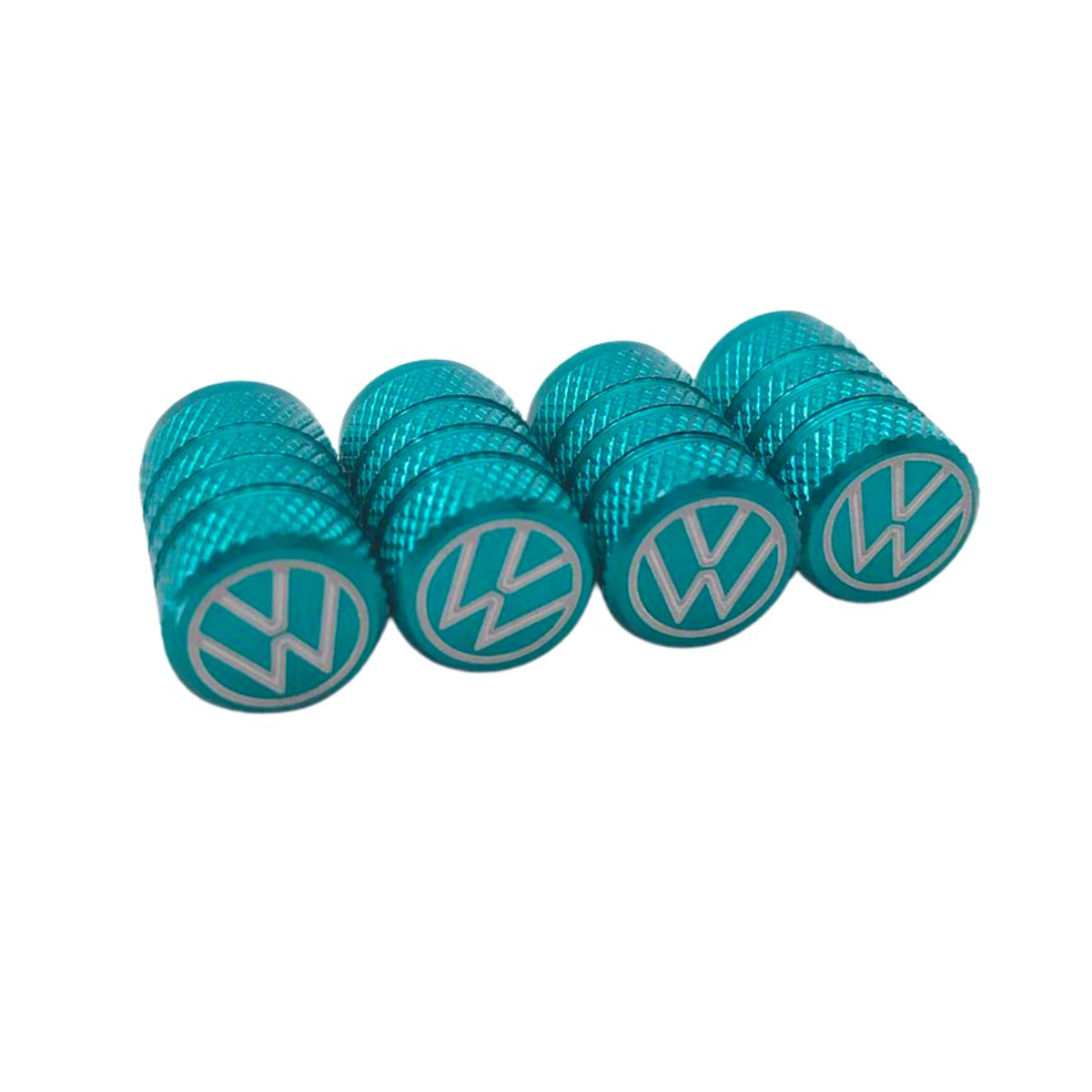 Set de Tapones para Válvula de Llanta Volkswagen Aluminio (4 Piezas) - KL Autoshop - Image 5